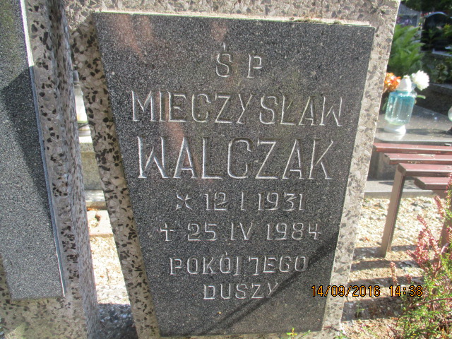 Zdjęcie grobu MIECZYSŁAW WALCZAK