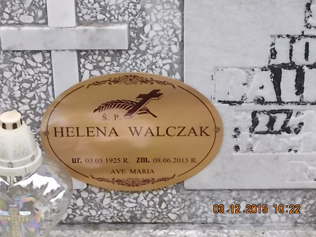 Zdjęcie grobu HELENA WALCZAK