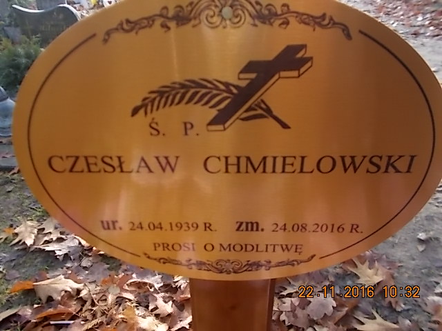 Maria CHMIELOWSKA 1944 Bolesławiec zakład gosp kom - Grobonet - Wyszukiwarka osób pochowanych